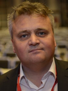 Jörn Eggum, förbundsledare för norska Fellesforbundet. 