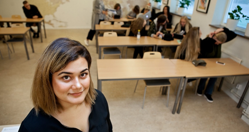 Här får klassen koll på facket