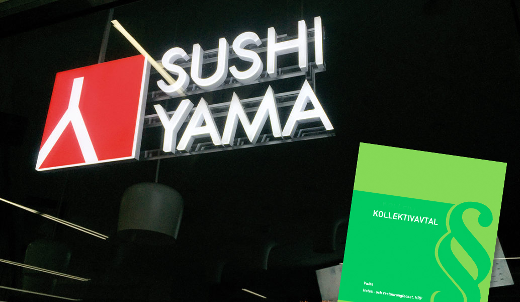 Avtal för Sushi Yamas anställda