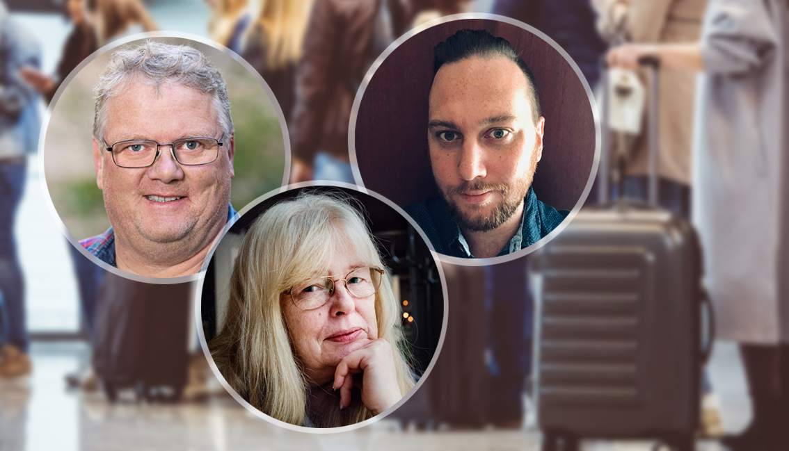 De väntar på ruschen