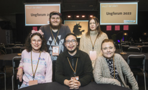 Fackets unga laddar för valrörelse