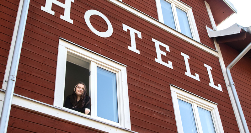 Hon är på väg mot högsta beslutsnivån