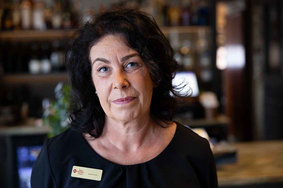 Lena Svensson på Grand Hotel Halmstad