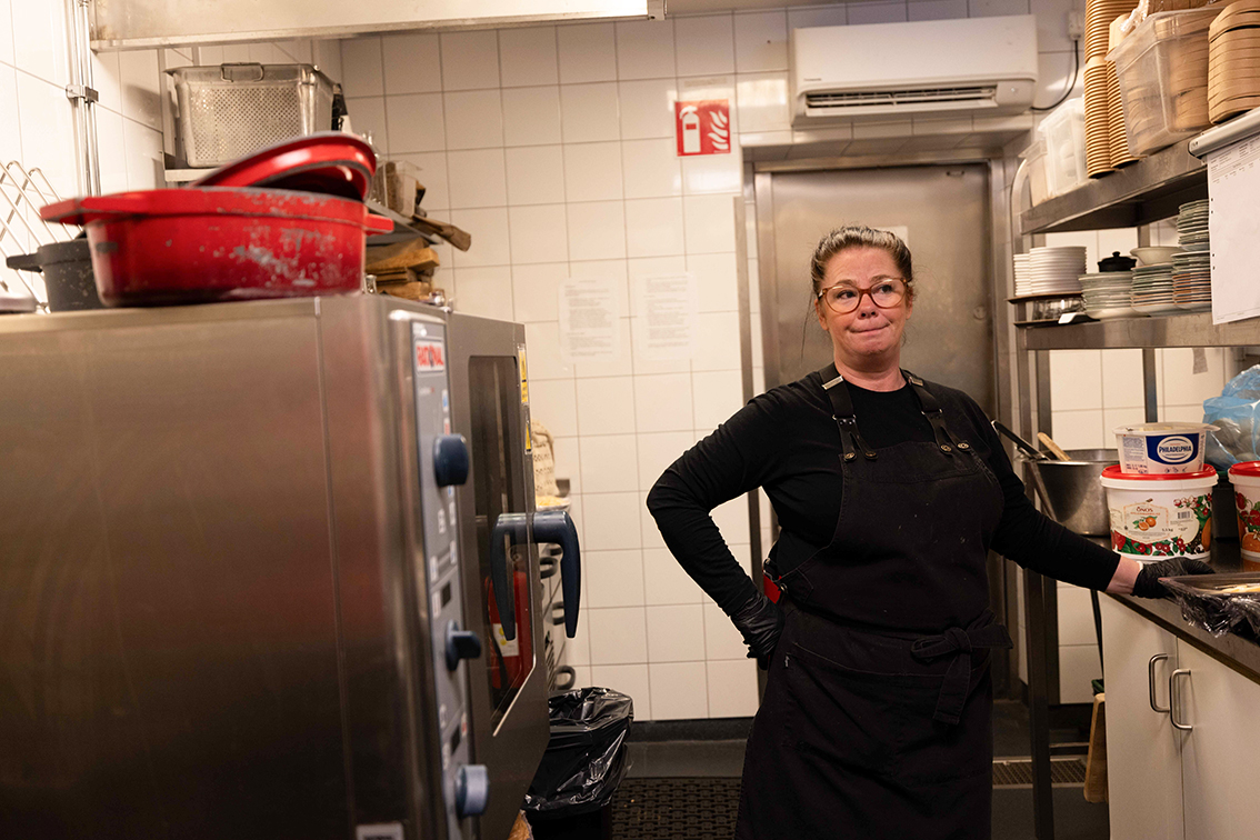 Annicka Sätherström Bladh och Algot Welandson på Grand Hotel Halmstad