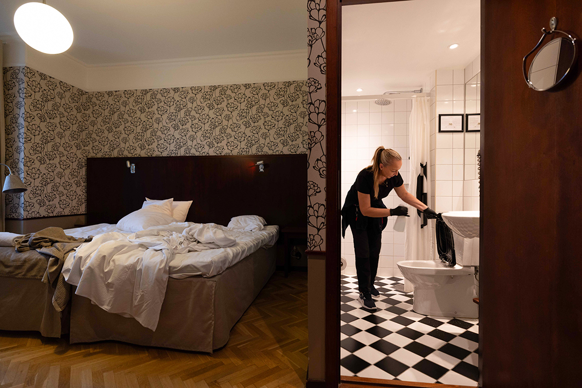 Malgorzata ”Maggan” Eliasson på Grand Hotel Halmstad
