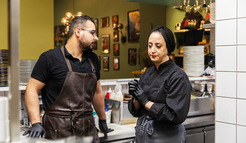 ”Jag är orolig för släkten i Gaza”