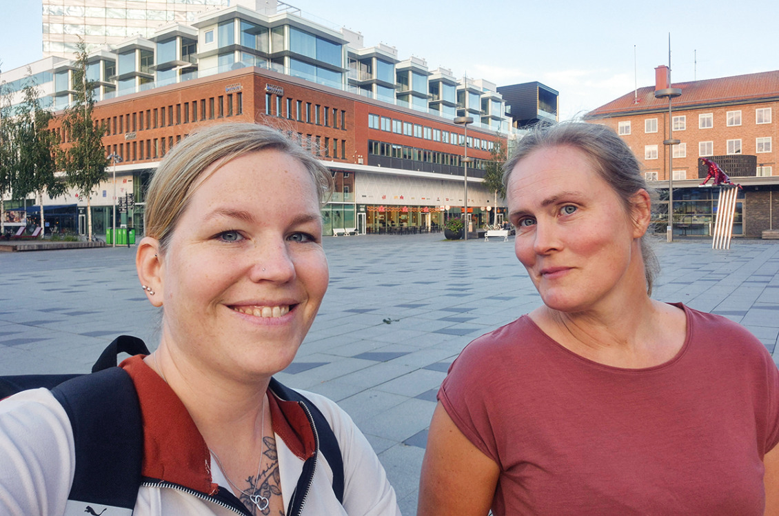 Malin Skogström och Hanna Svensson