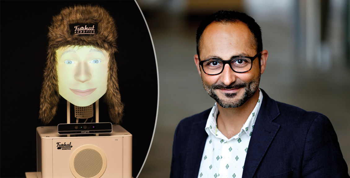 Forskare skapar robotar för hotellreceptionen