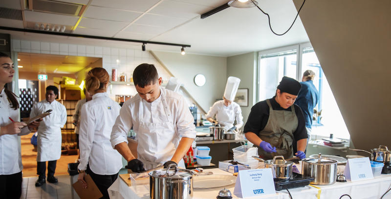 Hård konkurrens om landslagsplatserna