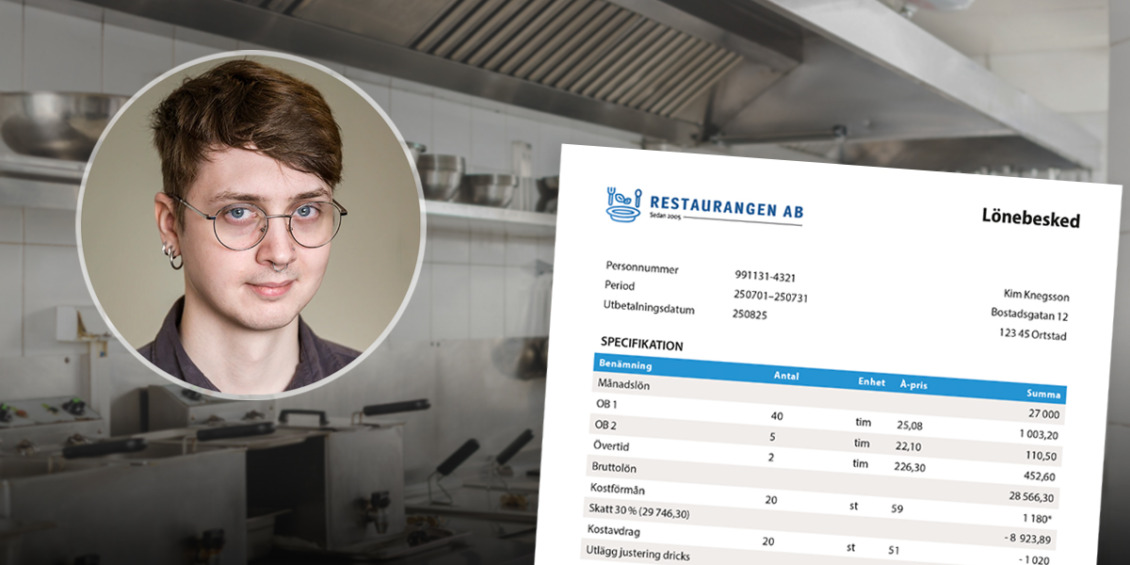 Säg till snabbt om du fått fel lön