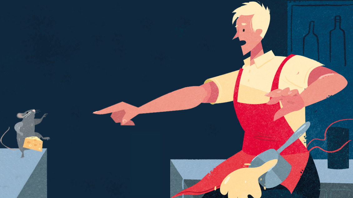 Hjälp – råttor på jobbet!