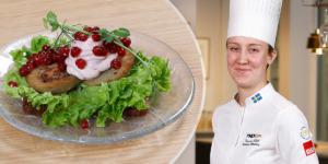 Sanna gick till final med kroppkakemacka