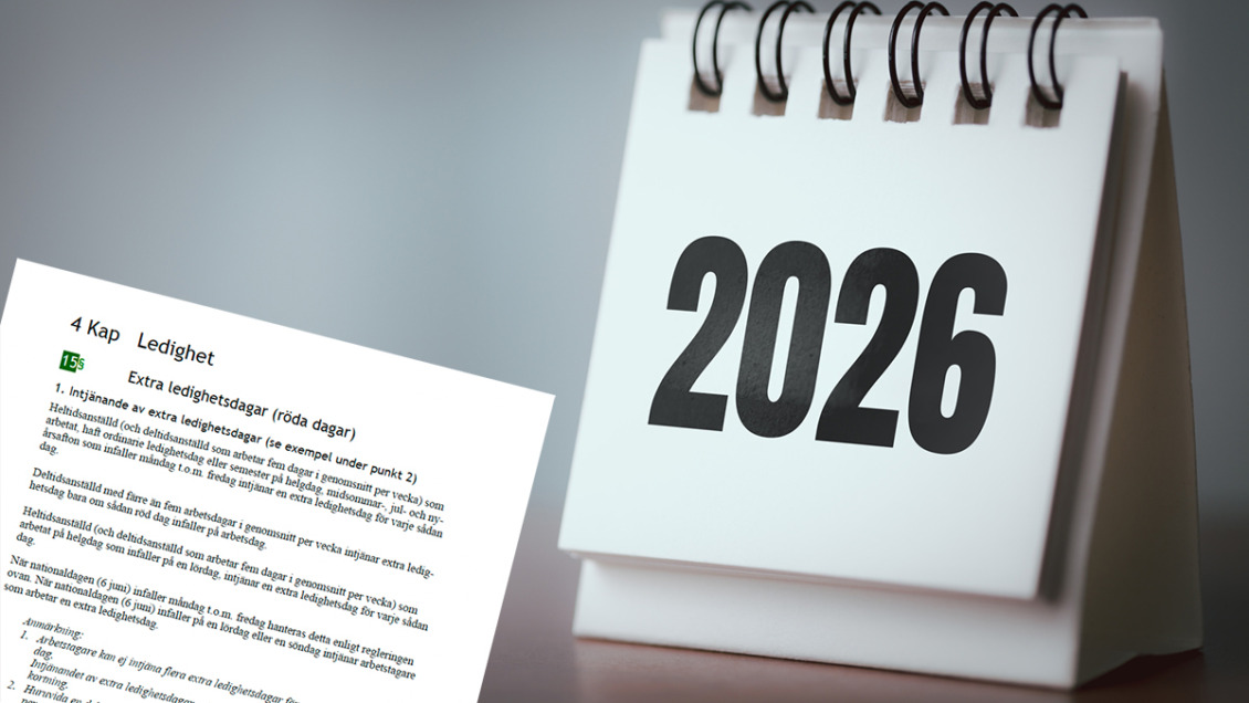 Röda dagar – vilka datum gäller 2025 och 2026?