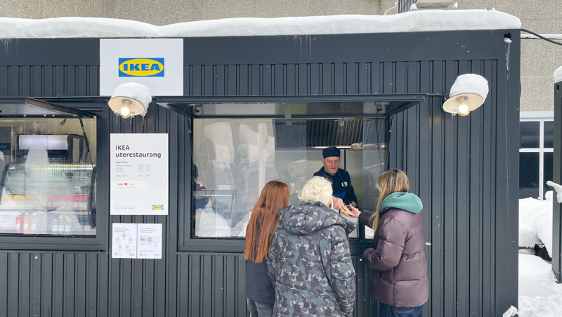 Så funkar arbetet i Ikeas containerkafé