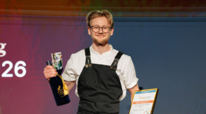 Elias är Sveriges bästa unga konferenskock