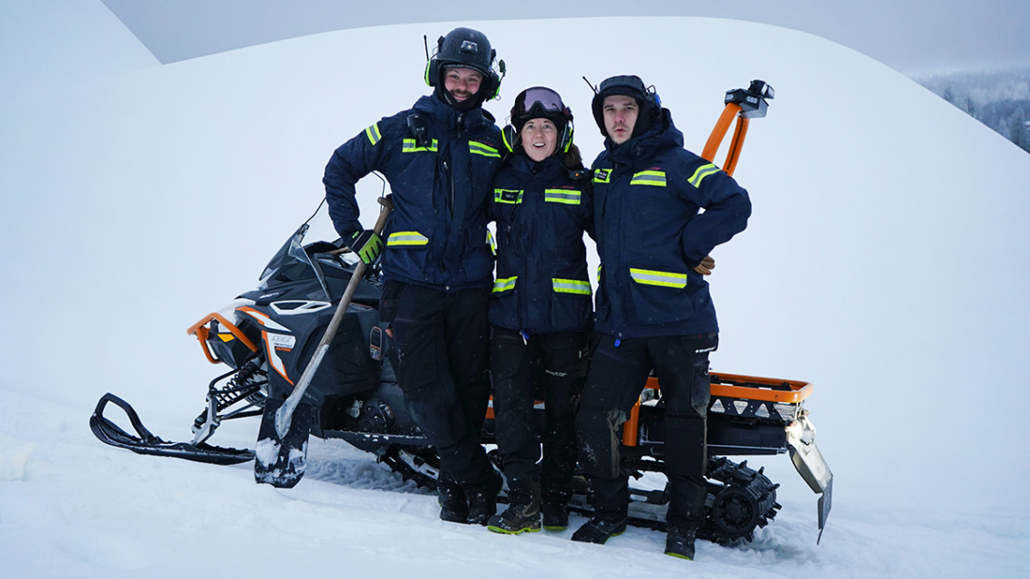 De håller pister och liftar i topptrim