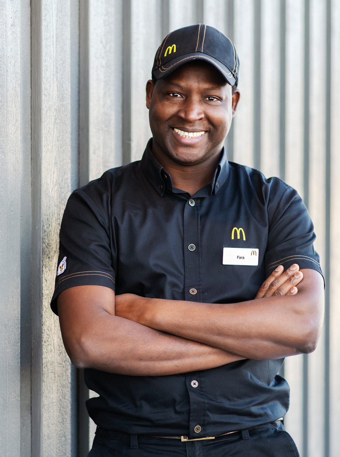 Fara Sanneh, McDonald’s i Hemlingby, Gävle.