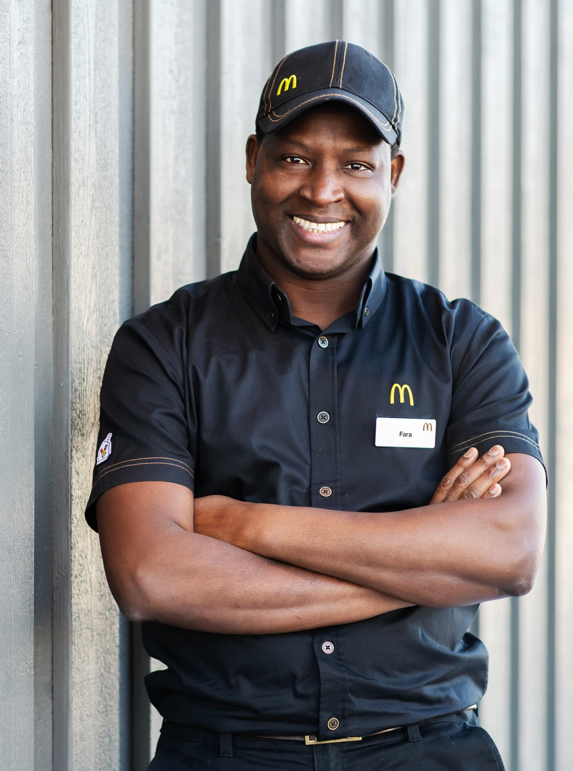 Fara Sanneh, McDonald’s i Hemlingby, Gävle.