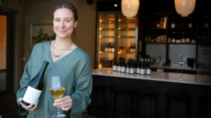 Sommelieren Hanna gillar att pusha sig själv