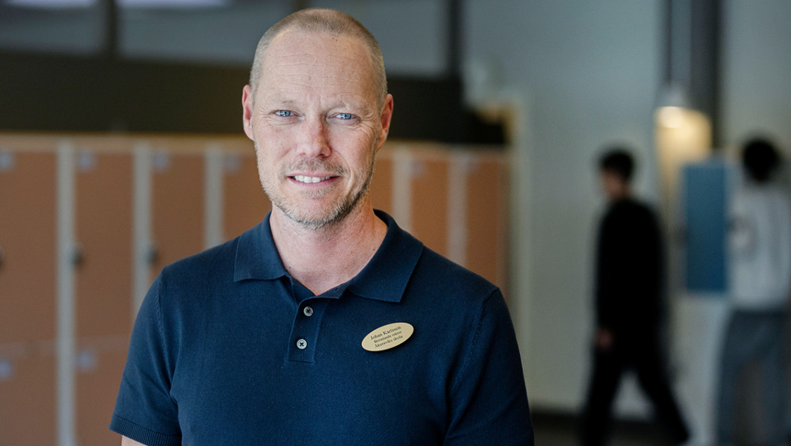 Johan Karlsson, biträdande rektor på Åkersviksskolan