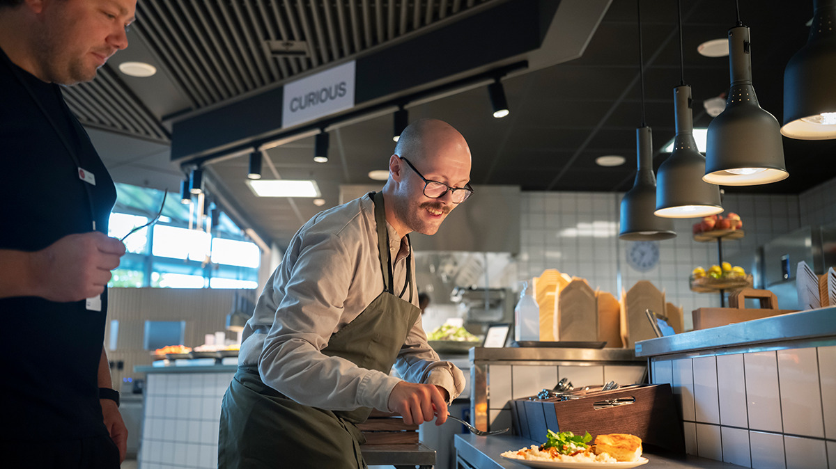 Galleri Curie, Sodexos restaurang hos Astra Zeneca