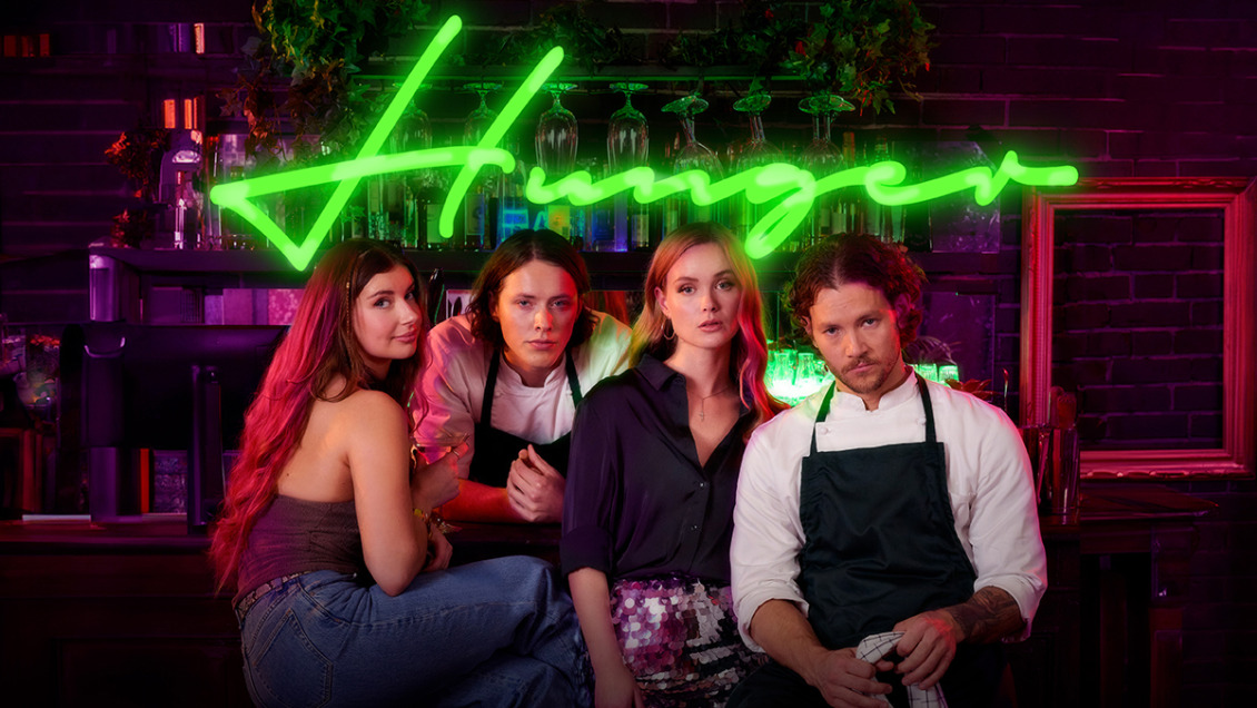 Hanna Ferm, Nonni Ardal, Matilda Källström och Rasmus Savic