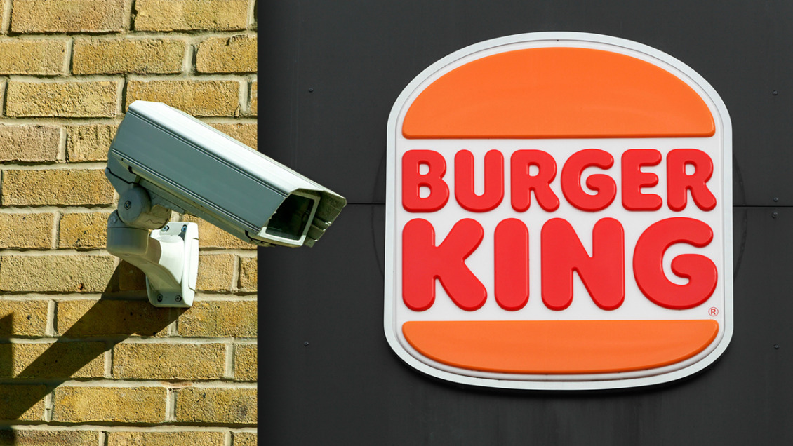 Burger King måste stoppa kamerabevakning