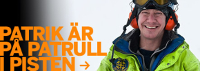 På patrull i pisten
