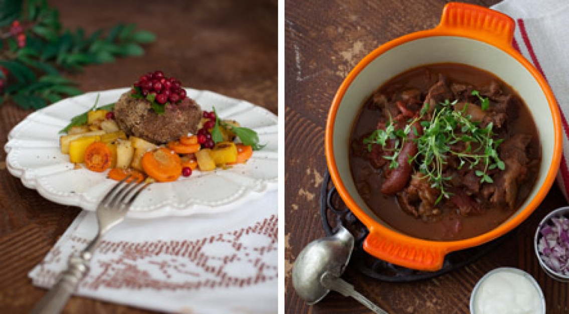 Wallenbergare och älgchili