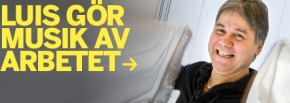 Trubadur och hotellstädare